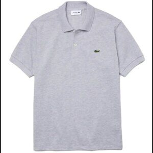 Lacoste Polo Classic Fit - Gray, Size 32